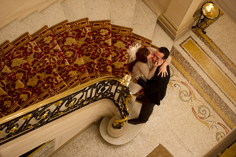 French Kiss Staircase Paris Hotel