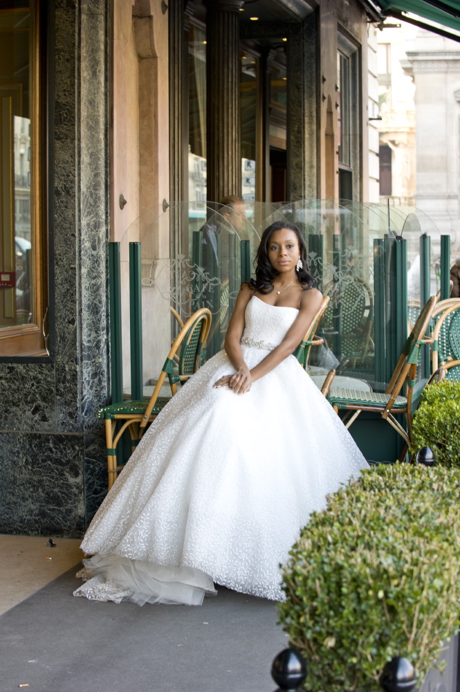 Jacquelyn and Livingston's George V Wedding wedding+photographer+Paris