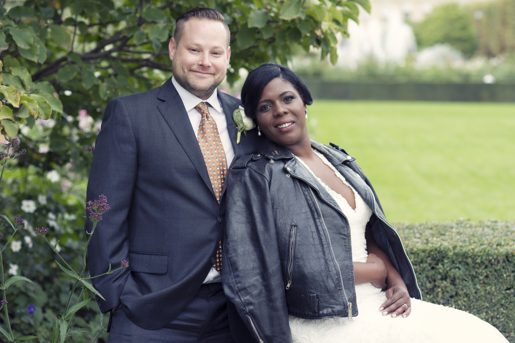 Aisha and Ben's Parisian Park Wedding by Olivier Lalin of WeddingLight Photography