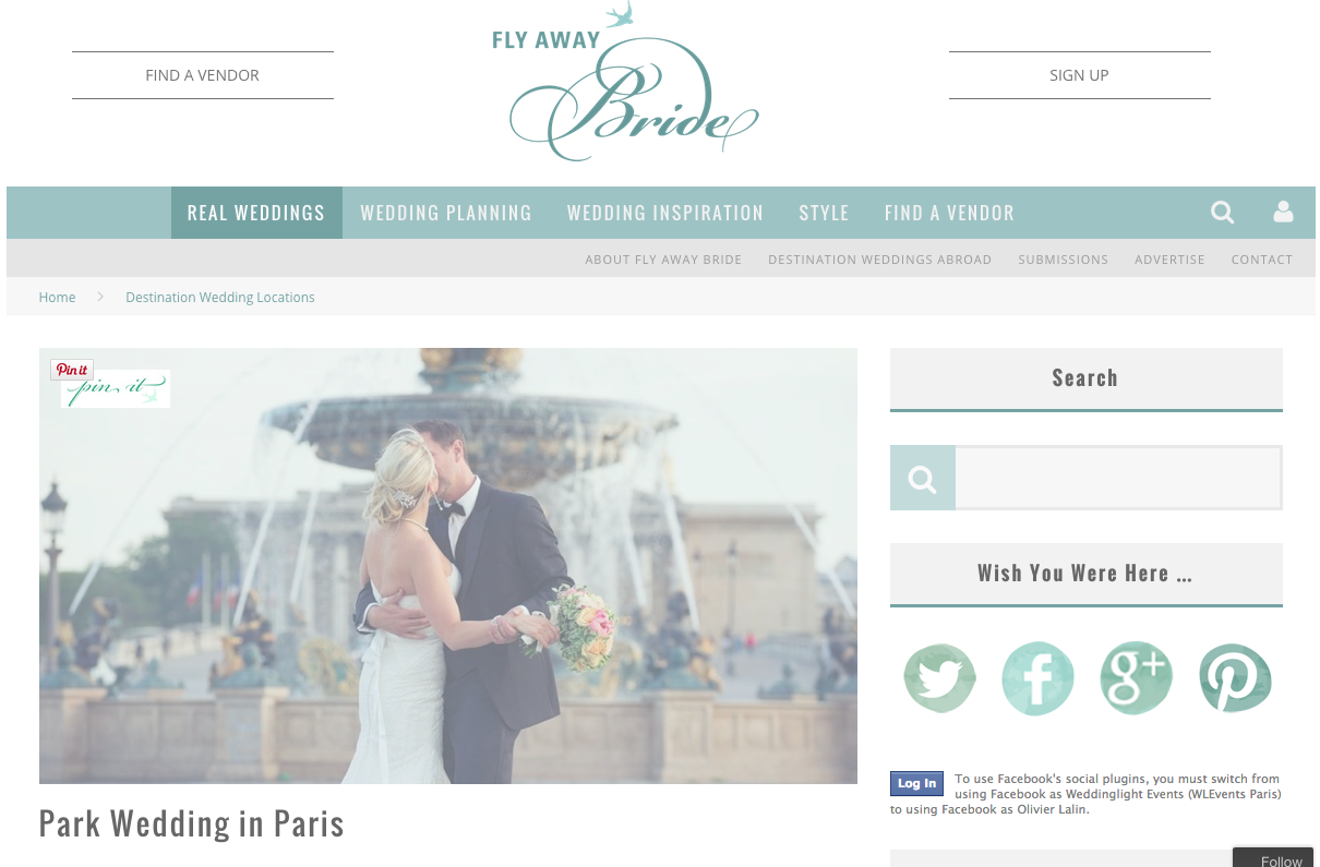 Fly Away Bride Submission