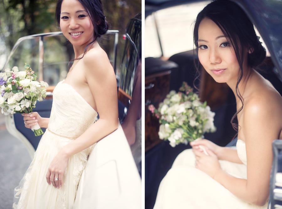 Paris Elopement: Lisa and Frank's Stone Church Ceremony by WeddingLight Events and WeddingLight Photography American church paris wedding