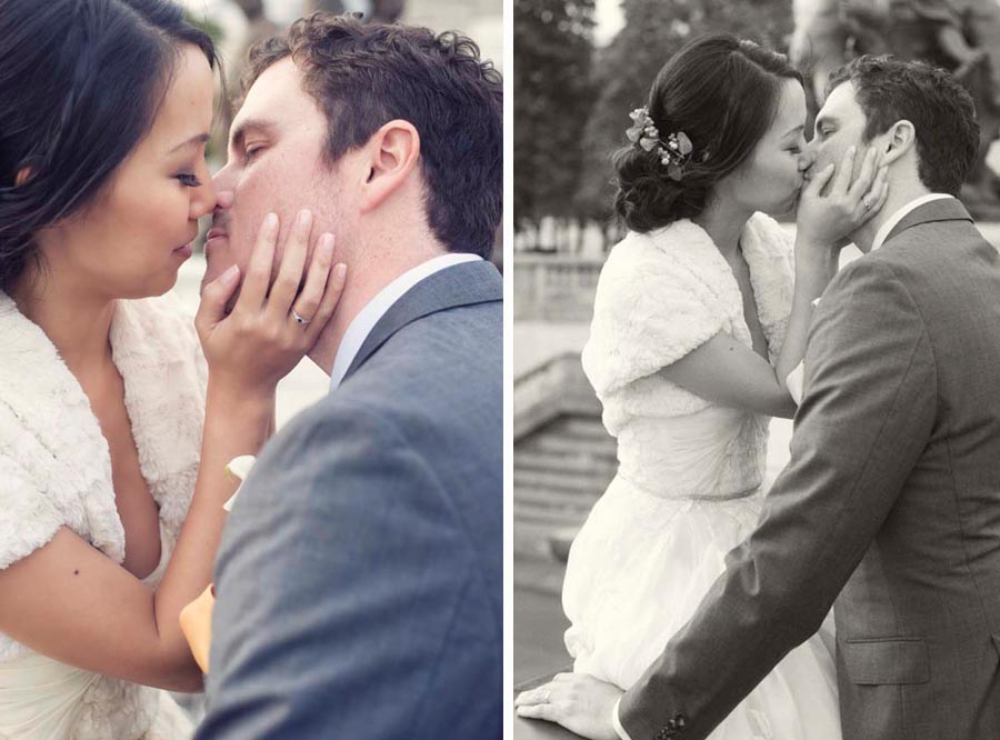 Paris Elopement: Lisa and Frank's Stone Church Ceremony by WeddingLight Events and WeddingLight Photography