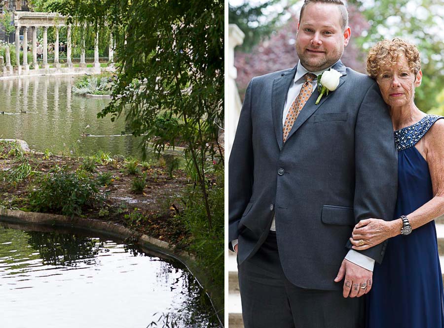 Aisha and Ben's Parisian Park Wedding by Olivier Lalin of WeddingLight Photography