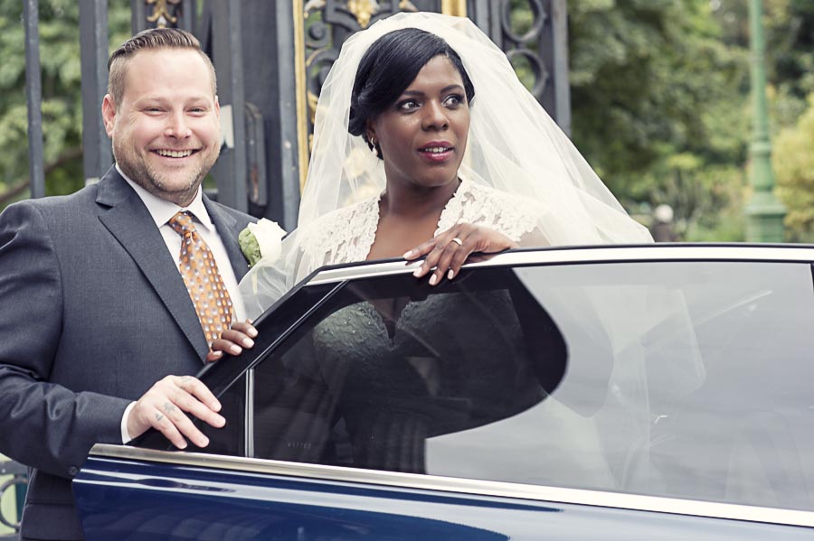 Aisha and Ben's Parisian Park Wedding by Olivier Lalin of WeddingLight Photography