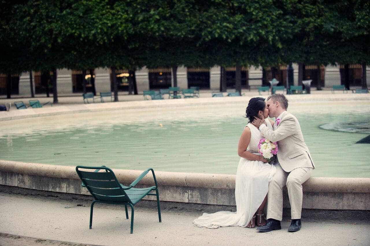 Paris Elopement: Australians Nhu and Norman’s Bohemian Elopement